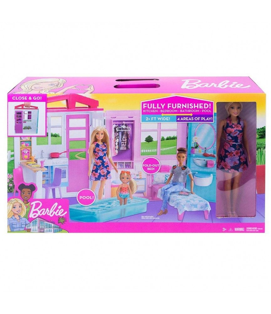 CASA DA BARBIE COM MÓVEIS(MATTEL). - Desapegos de Roupas quase novas ou  nunca usadas para bebês, crianças e mamães. 93788