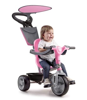 Triciclo Baby Plus Music Rosa Feber 800012132