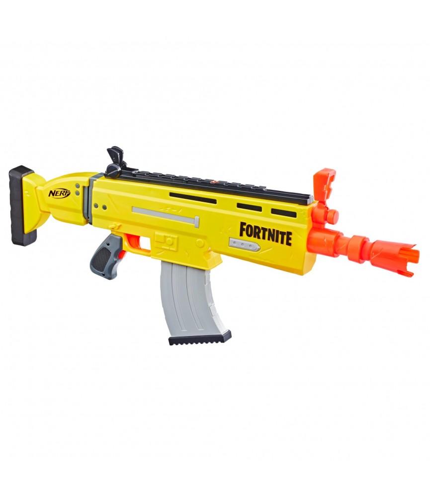 Lançador Nerf Fortnite Metralhadora Scar Ar Rippley - Hasbro em Promoção é  no Buscapé