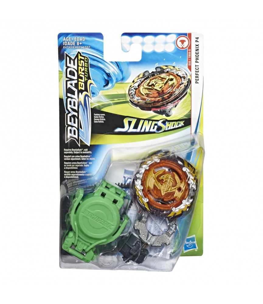 Jogo Pião Beyblade Pro, Kit com Pião e Lançador Perfect Phoenix