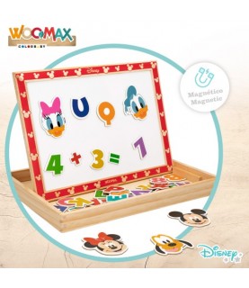 Jogo de Madeira WOOMAX Puzzle magnético Princesas Disney (3 anos - Não  Aplicável)